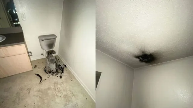 Imagem ilustrativa da notícia Raio destrói vaso sanitário ao atingir residência