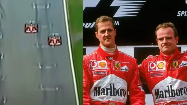 Imagem ilustrativa da notícia Há 20 anos, Rubinho dava vitória a Schumacher na Áustria