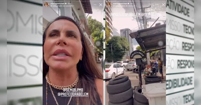 Imagem ilustrativa da notícia Gretchen denuncia vizinhos na internet. Veja o vídeo!