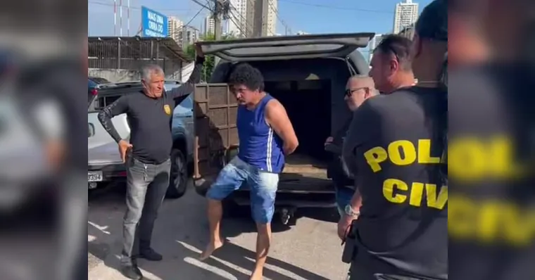 Imagem ilustrativa da notícia Homem morava em forro no Jurunas para se esconder da polícia