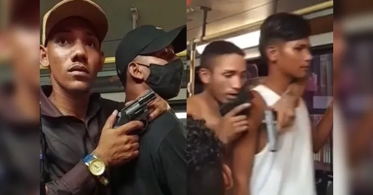 Imagem ilustrativa da notícia Assaltantes matam militar e fazem reféns em ônibus na BR