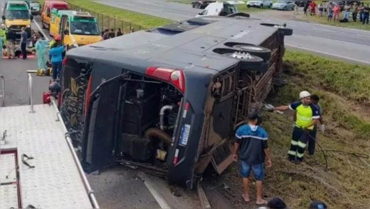 Imagem ilustrativa da notícia PRF aponta causa do acidente com ônibus de dupla sertaneja