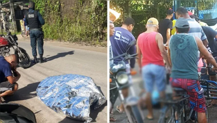 Imagem ilustrativa da notícia Idoso morre atropelado por motociclista em Ananindeua