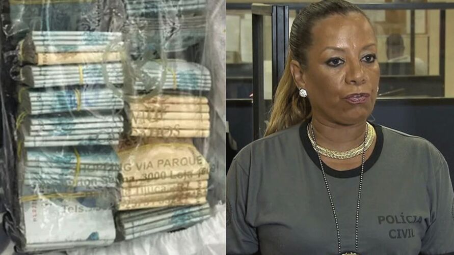 Imagem ilustrativa da notícia: Justiça ordena prisão de delegada com R$ 2 milhões em casa