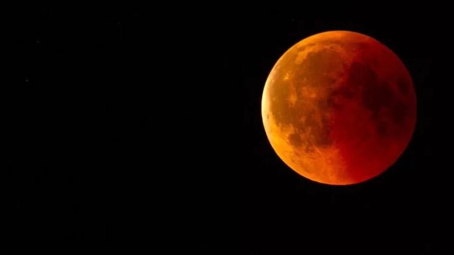 Eclipse lunar total vai ocorrer na madrugada do domingo para segunda (16)
