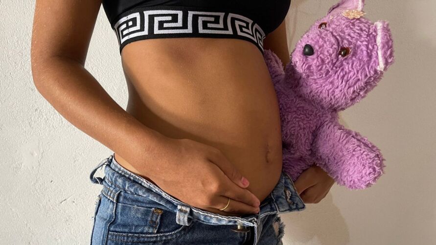 Com 15 anos, Luane Cristina está grávida de 2 meses e entrou para as estatísticas de gravidez na adolescência.