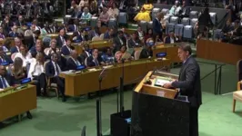 Presidente Jair Bolsonaro abre Assembleia Geral da ONU em discurso