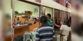 Homem chegou a fazer um disparo no local
