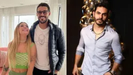 Os ex-bbbs Viih Tube, Rodrigo Mussi e o cantor Rodolffo.