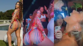 Imagem ilustrativa da notícia Bumbum, cavalgada e álcool: a festa 18+ proibida de Mel Maia