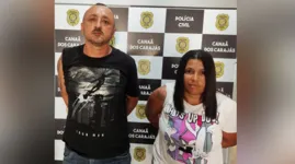 Francisco Lacerda Calixto, de 44 anos, e Maria Edivania Ribeiro da Silva Lacerda, 37, foram detidos em uma estação rodoviária no município de Canaã dos Carajás