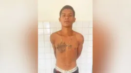 Tiago Souza, que tem passagem pela polícia do Estado do Tocantins por furto e roubo, foi agarrado por populares