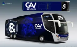 Novo ônibus do Clube do Remo vai chegar