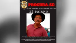 “Zé Baiano” estava sendo procurado após ter sido julgado e condenado pela morte do vereador Edson Lara de Itupiranga