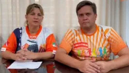 Prefeita Maria Lucidalva e o secretário Wallace de Carvalho Júnior anunciaram medidas para Almeirim