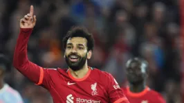 Atacante Mohamed Salah, do Liverpoll