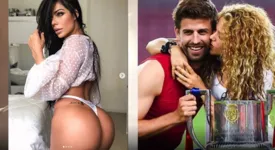 Imagem ilustrativa da notícia Traição de Piqué: "Deus abriu os olhos de Shakira", diz Suzy