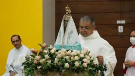 A divulgação do cartaz, com o tema “Maria Mãe Educadora”, marca os preparativos para a festa em homenagem a Nossa Senhora de Nazaré