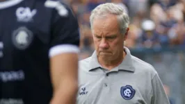 O treinador colocou a derrota para o Cruzeiro na Copa do Brasil, como principal causa de sua demissão.