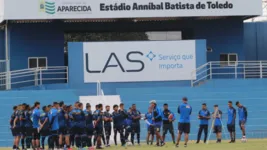 Técnico Moacir Junior, ajusta últimos detalhes de sua equipe para enfrentar o Paysandu