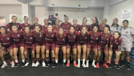 Equipe do Clube do Remo de futebol feminino