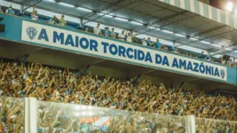 Torcida do Paysandu, no estádio da Curuzu