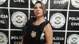 Fabiola Martins Rabelo, delegada exonerada na última segunda-feira (16).