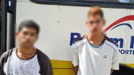 Dupla armada em ônibus se deu mal