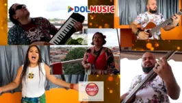 A música do vídeoclipe que já está no ar, no DOL Music, mistura ritmos paraenses, marabaixo e maracatu