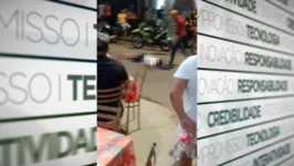 Imagem ilustrativa da notícia Vídeo: mulher é agredida com capacete e socos em bar no Pará