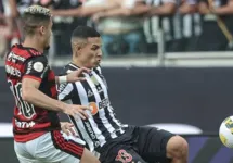 Imagem ilustrativa da notícia Atlético Mineiro vence o Flamengo e volta ao G-4 da Série A