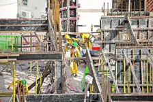 O setor de construção é o que mais gerou emprego este ano, segundo o Dieese