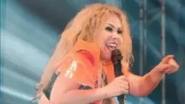 Joelma se apresentou no Rio de Janeiro neste sábado (4)