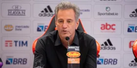 O presidente do Flamengo, Rodolfo Landim.