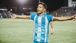 Atacante Marlon, artilheiro do Paysandu na temporada com 10 gols marcados.