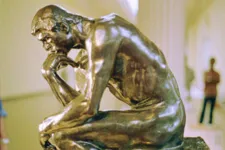A escultura O Pensador, de Auguste Rodin
