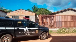 Policiais civis cumpriram os mandados de busca e apreensão em imóveis na Nova Marabá