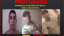 Rodolfo Nascimento Silva, o "Mão", teve a digital identificada na cena do crime