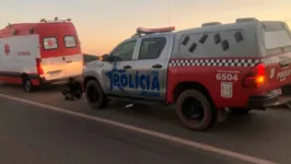 Wilian foi detido após pneu da ambulância estourar