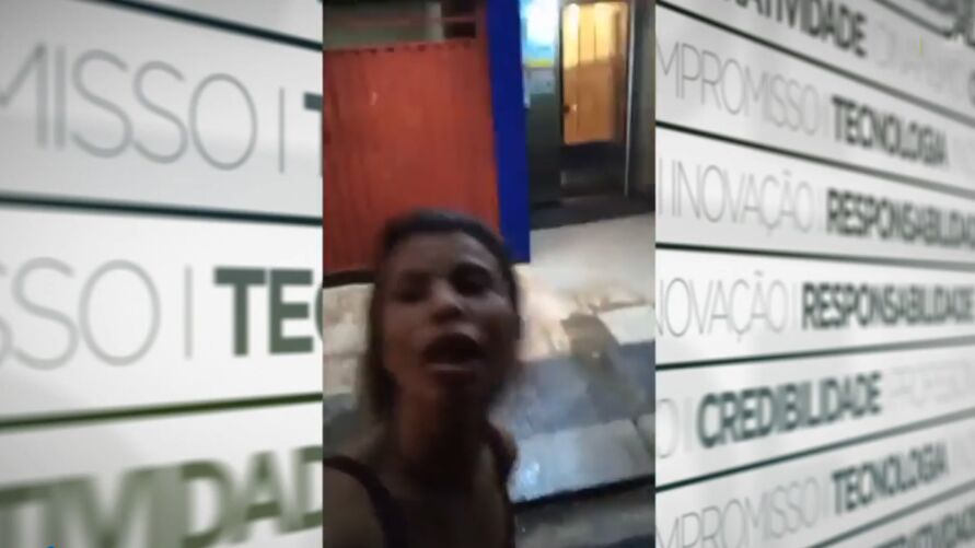 Imagem ilustrativa da notícia: Veja a live da mulher que "virou onça" em motel de Belém