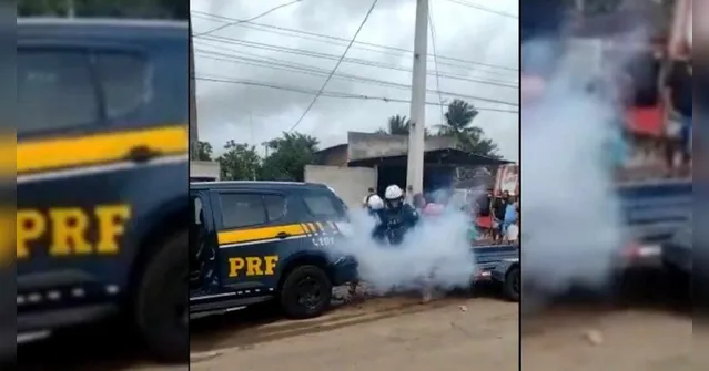 Imagem ilustrativa da notícia Vídeo mostra início da abordagem da PRF que matou homem