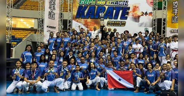 Imagem ilustrativa da notícia Pará sobe no pódio de competição nacional de karatê
