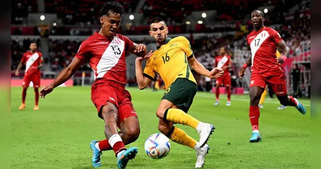 Imagem ilustrativa da notícia Austrália bate Peru e vai para a Copa do Mundo   