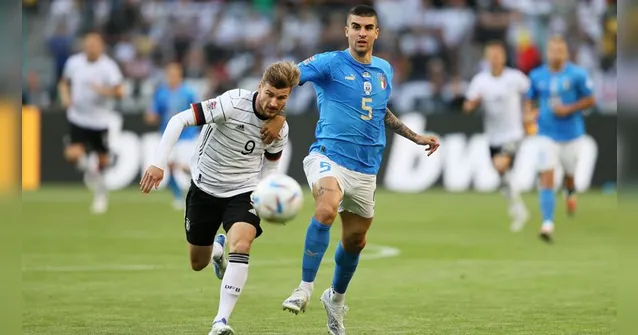 Imagem ilustrativa da notícia Um baile! Alemães goleiam italianos pela Liga das Nações