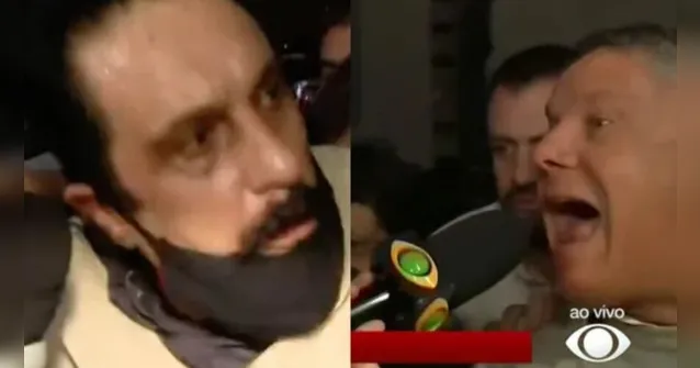 Imagem ilustrativa da notícia Cupertino discute com repórter da Band: "Por que você ri?"
