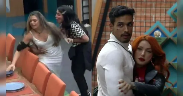 Imagem ilustrativa da notícia Vídeo: briga no Power Couple deixa participante sangrando