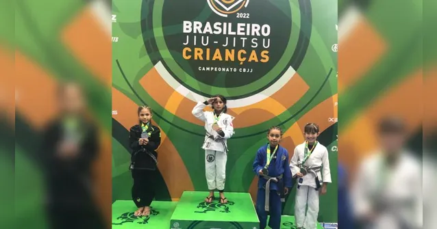 Imagem ilustrativa da notícia Paraenses vencem campeonato brasileiro mirim de jiu-jitsu