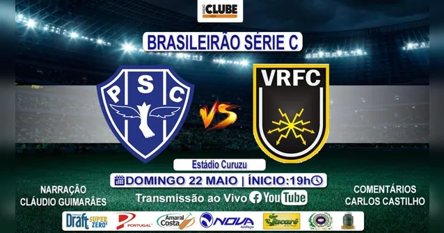 Imagem ilustrativa da notícia Tem Jogo no DOL! Paysandu e Volta Redonda pela Série C
