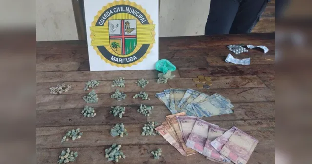 Imagem ilustrativa da notícia Homem é preso com 160 poções de drogas em Marituba