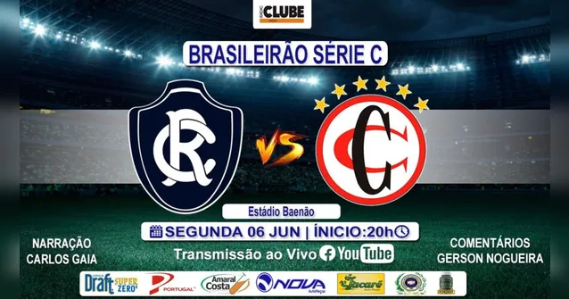 Imagem ilustrativa da notícia Tem Jogo no DOL! Fique ligado em Remo x Campinense
